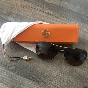 Tory Burch aviator sunglasses